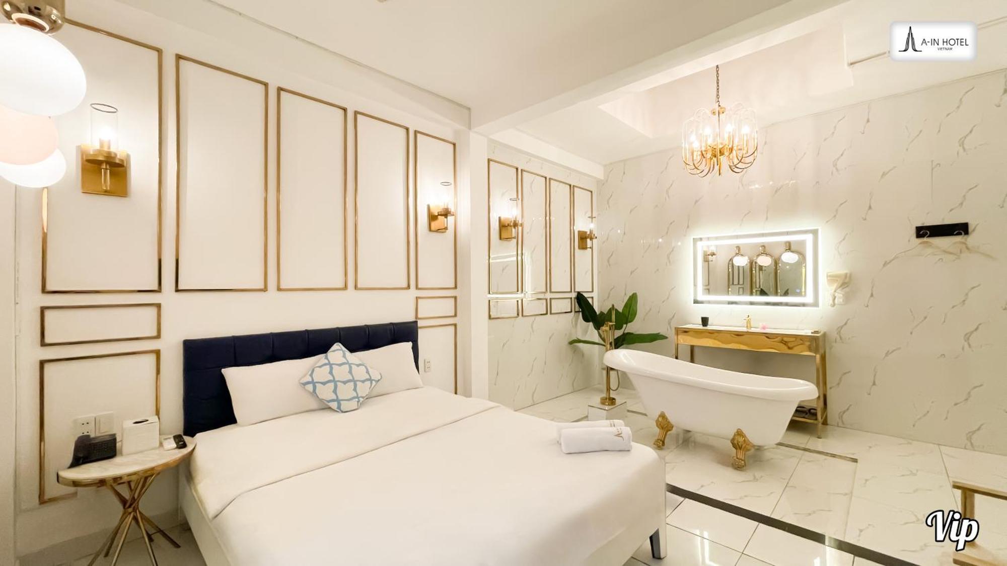 A In Hotel Glamour Cidade de Ho Chi Minh Exterior foto