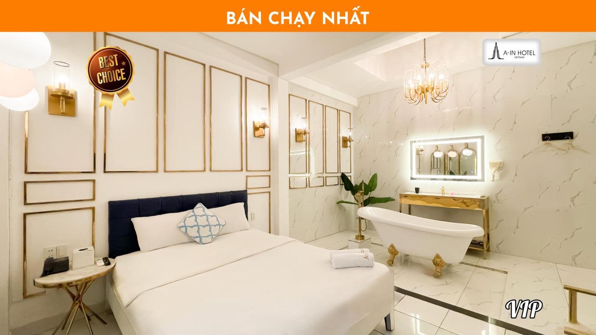 A In Hotel Glamour Cidade de Ho Chi Minh Exterior foto