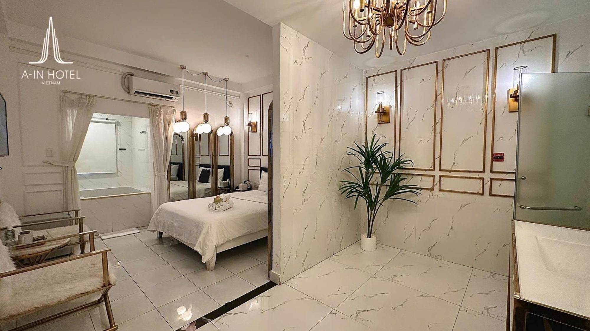 A In Hotel Glamour Cidade de Ho Chi Minh Exterior foto